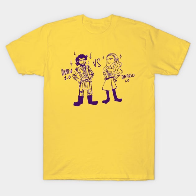 Daario Vs. Daario T-Shirt by The Podcast That 